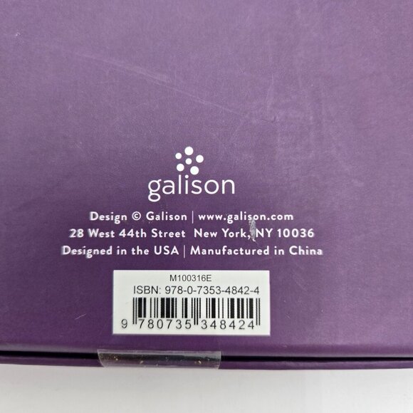 Galison Porcelain Tray Decorated with Eye Glasses 9 X 5 Keys Jewelry Holder - Picture 3 of 4